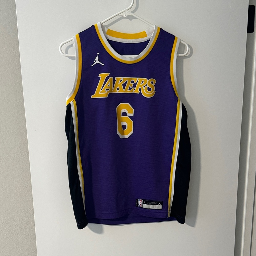 Lebron James Jordan Lakers Jersey Kids